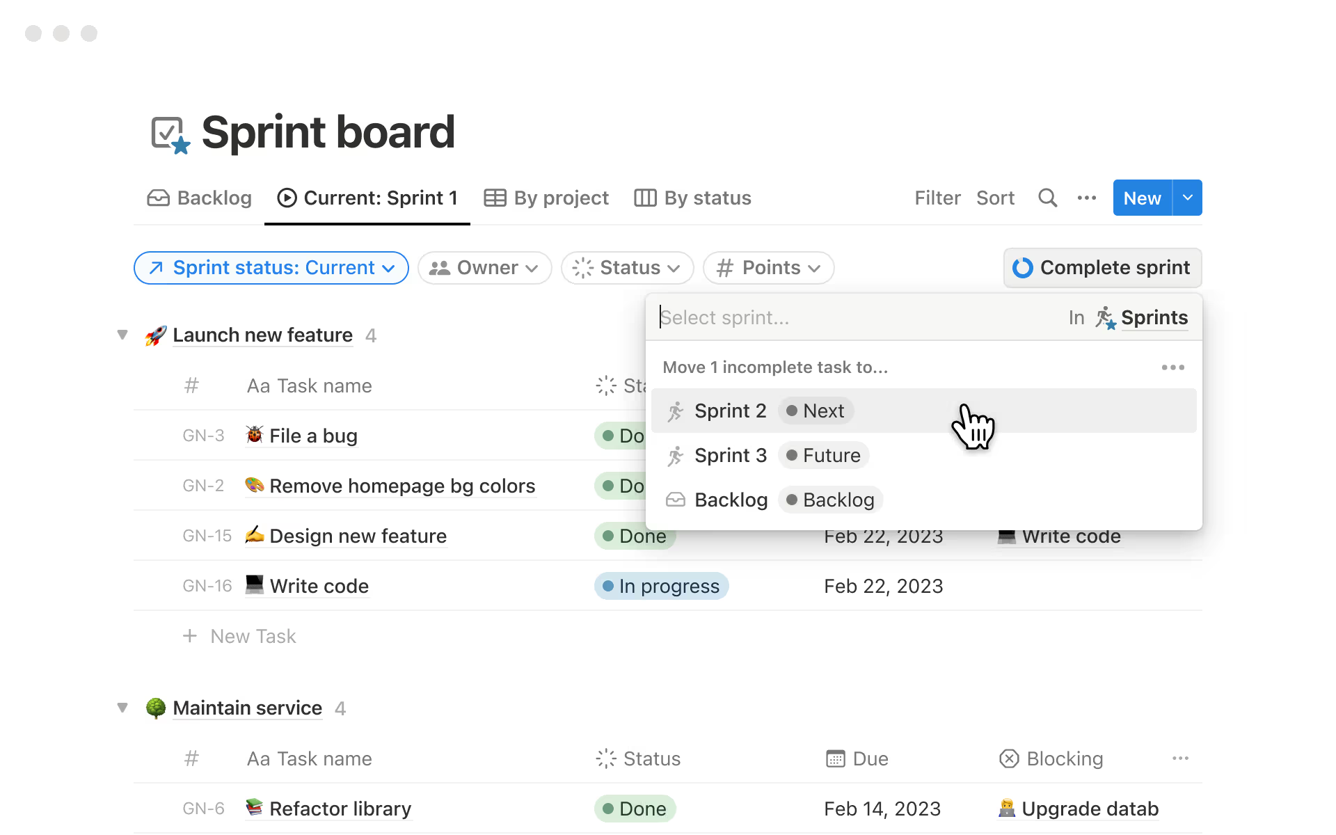 Notion screenshot 3
