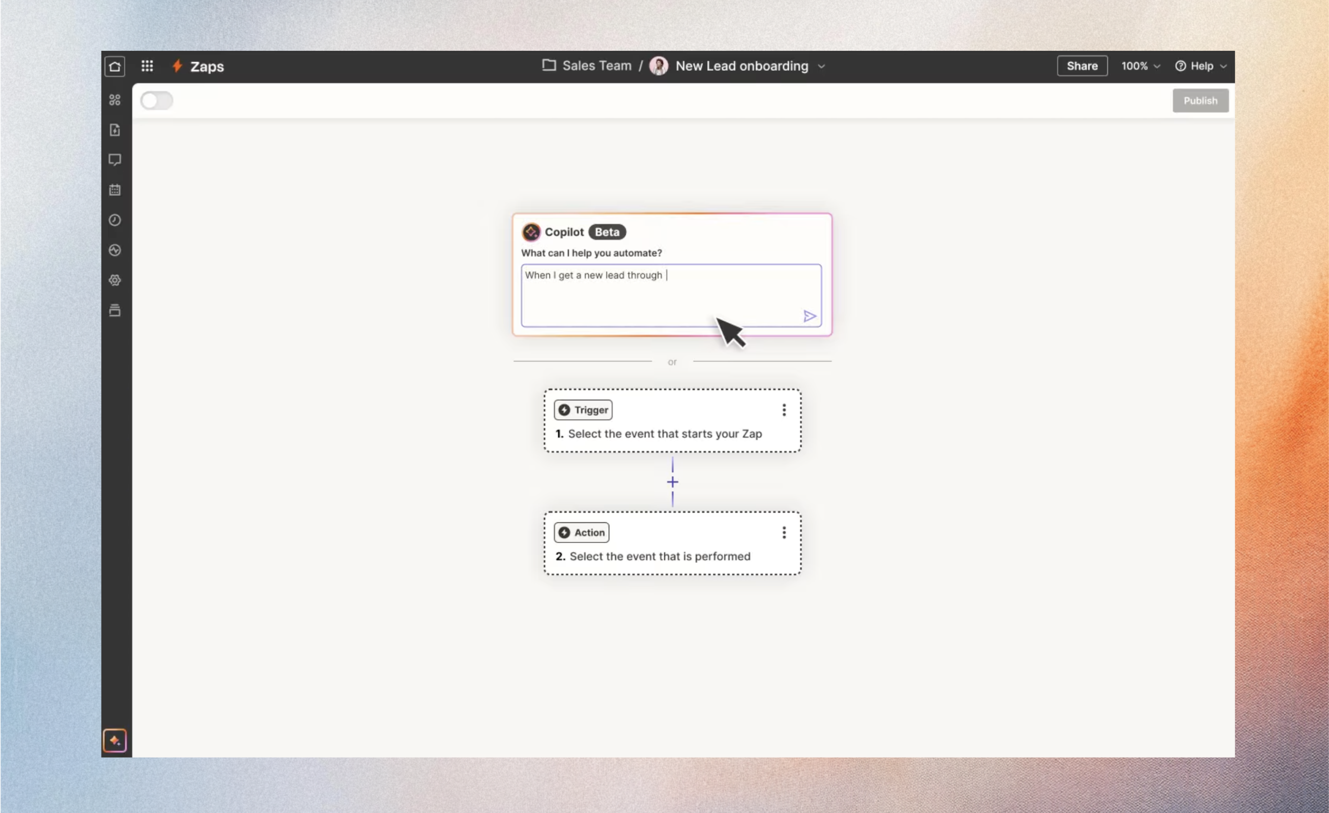 Zapier screenshot 1
