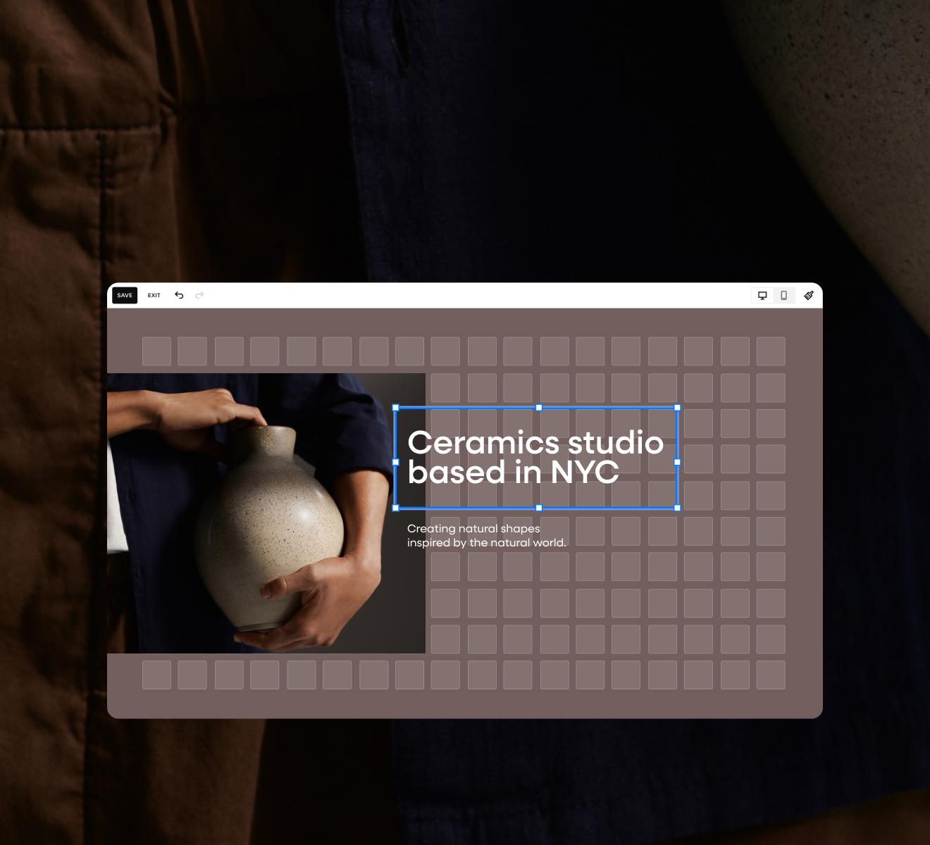 Squarespace screenshot 1