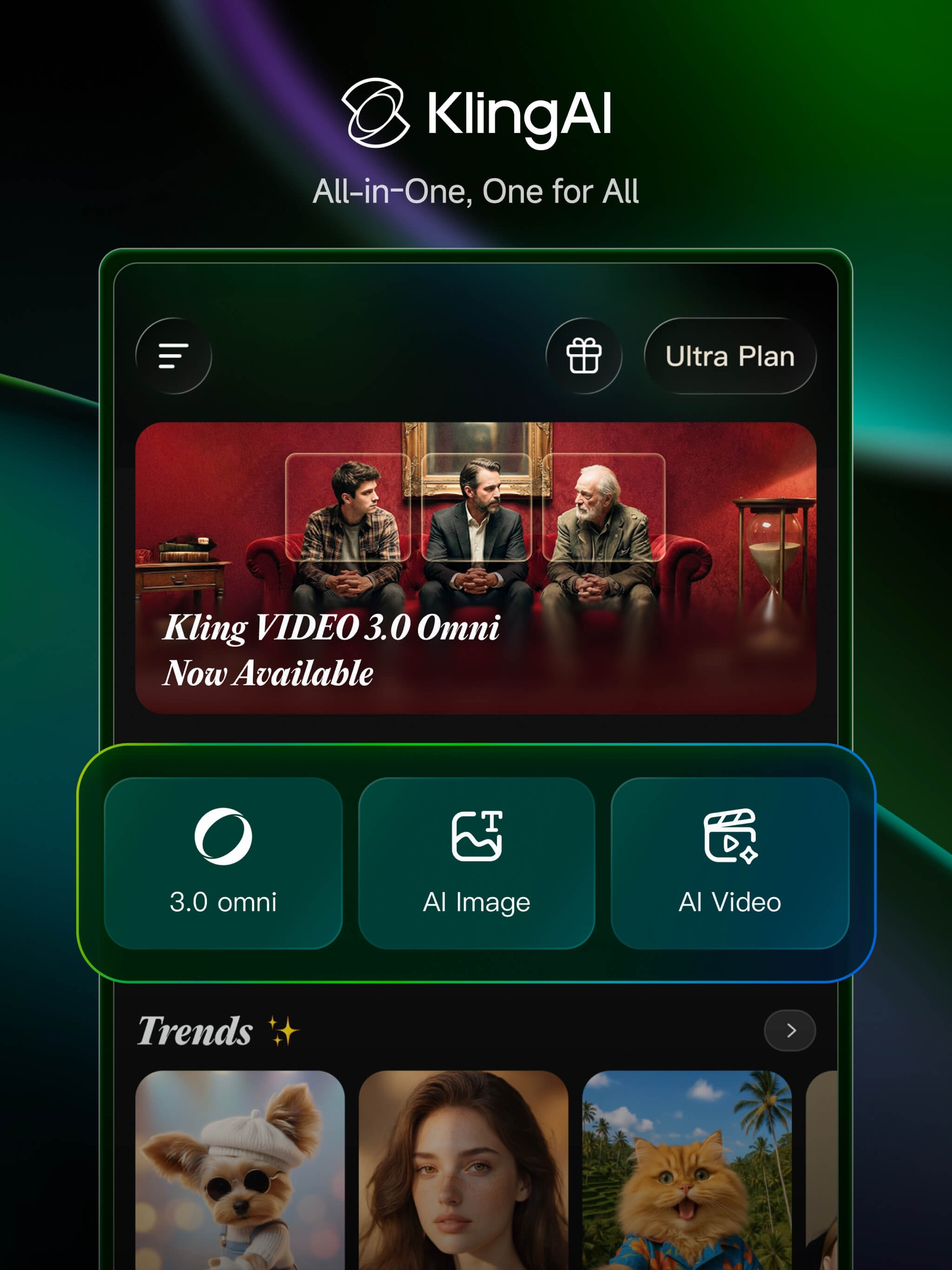 Kling AI screenshot 1