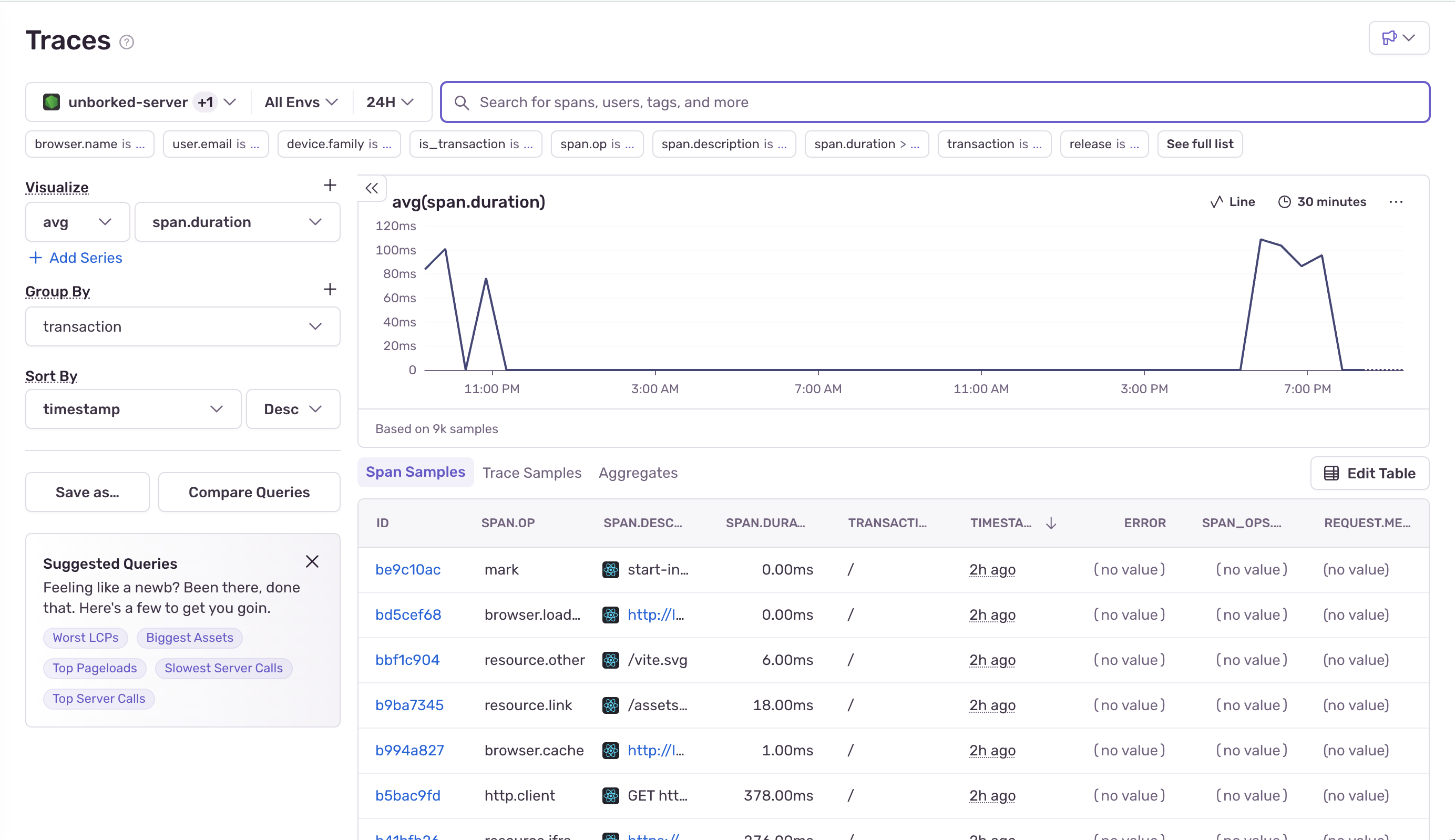 Sentry screenshot 3