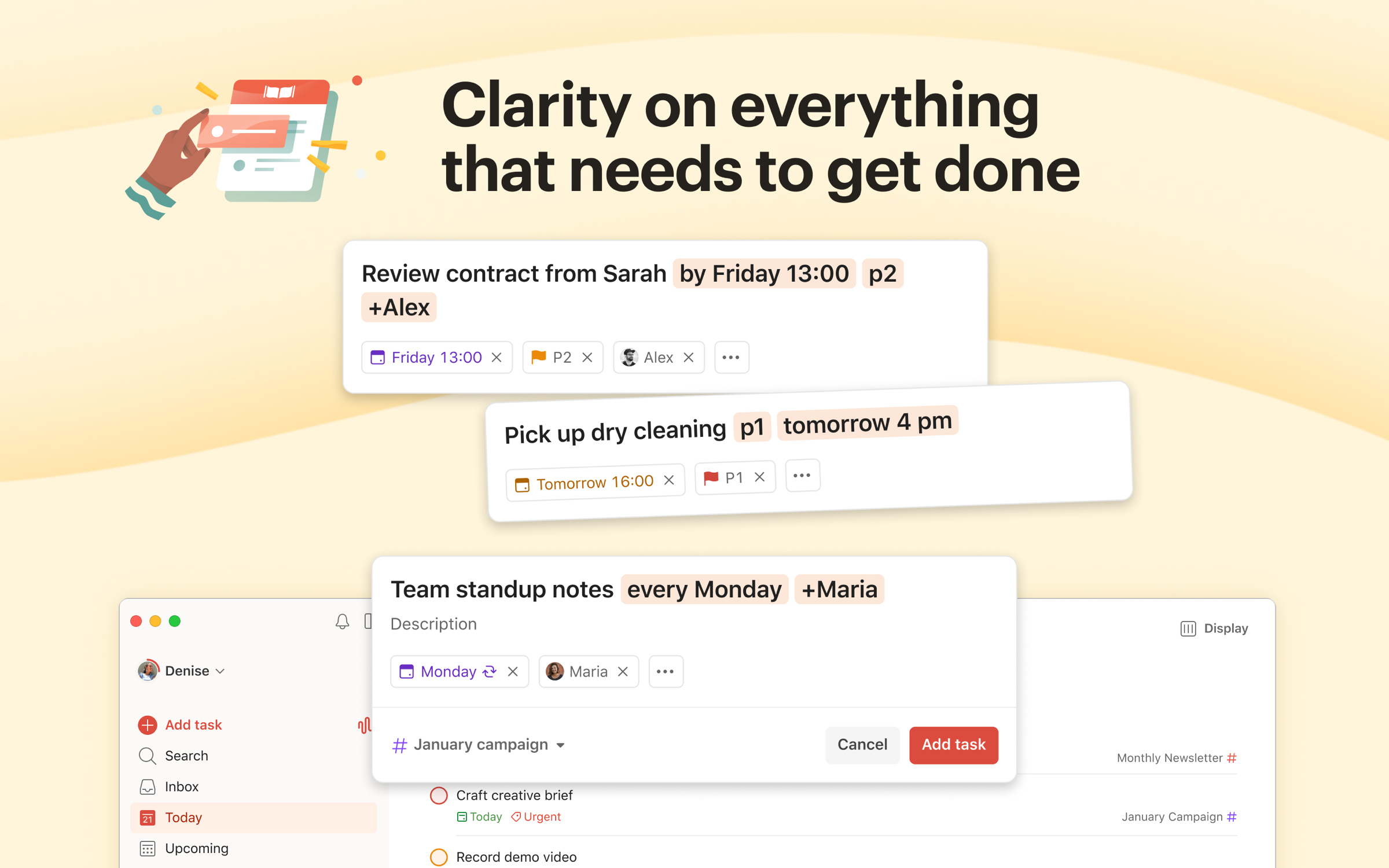 Todoist screenshot 3