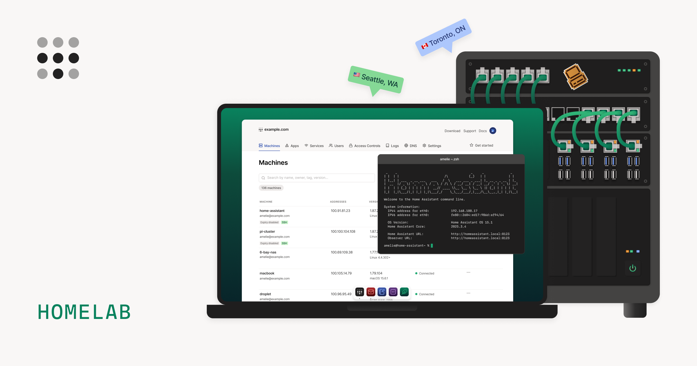 Tailscale screenshot 1