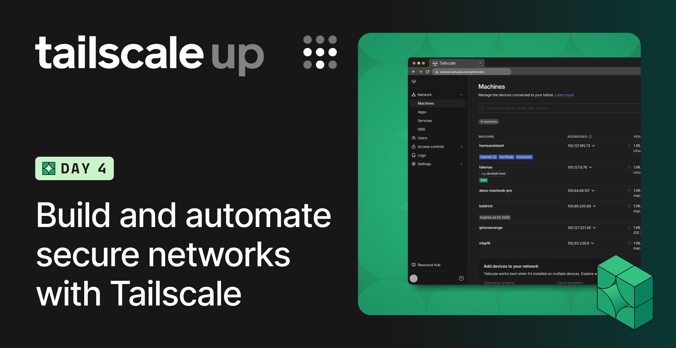 Tailscale screenshot 2