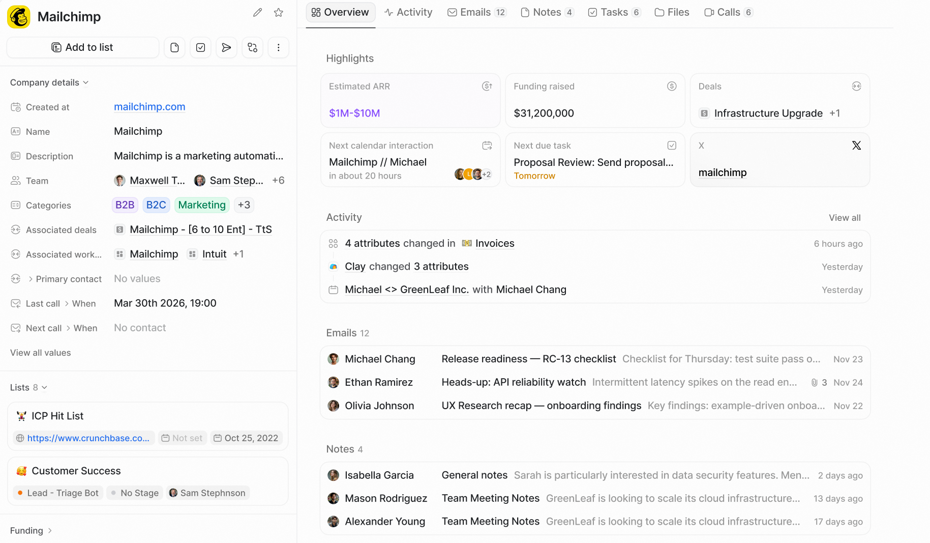 Attio screenshot 1