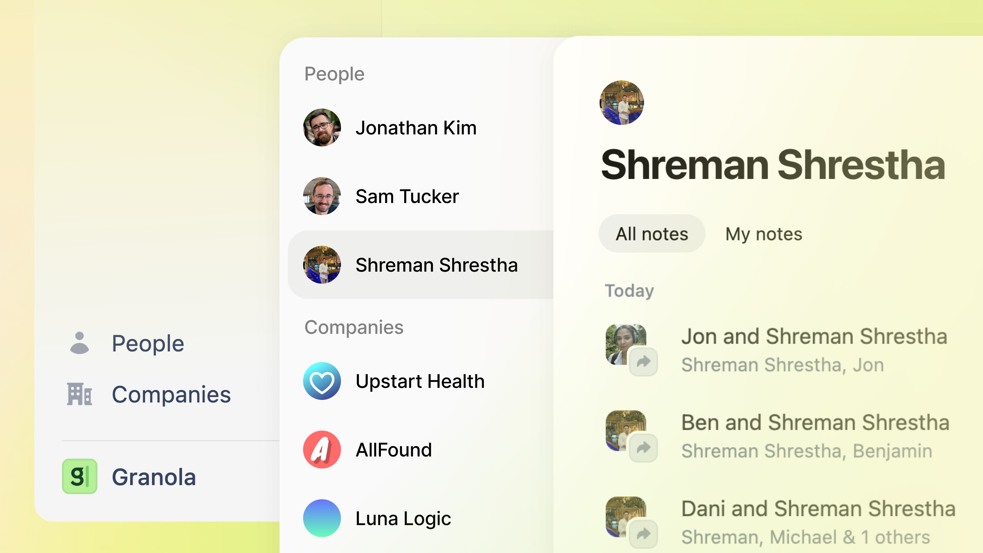 Granola screenshot 3