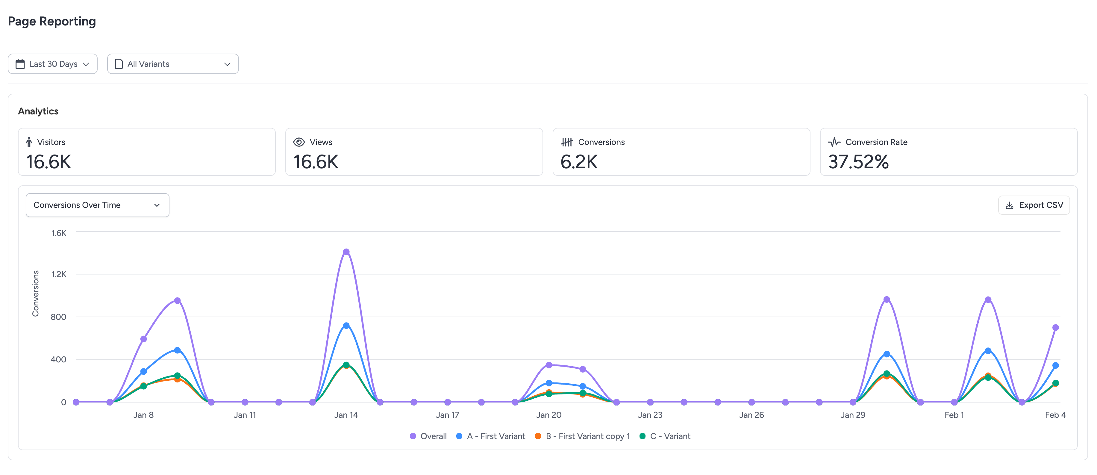 Unbounce screenshot 1