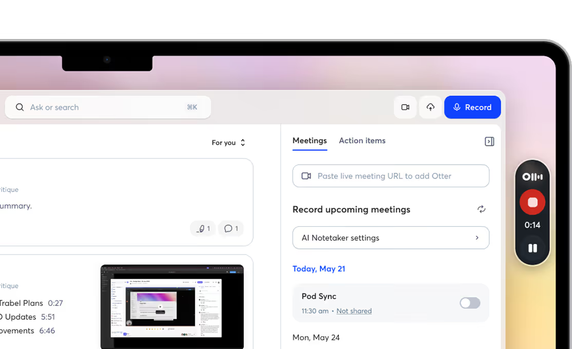 Otter.ai screenshot 3