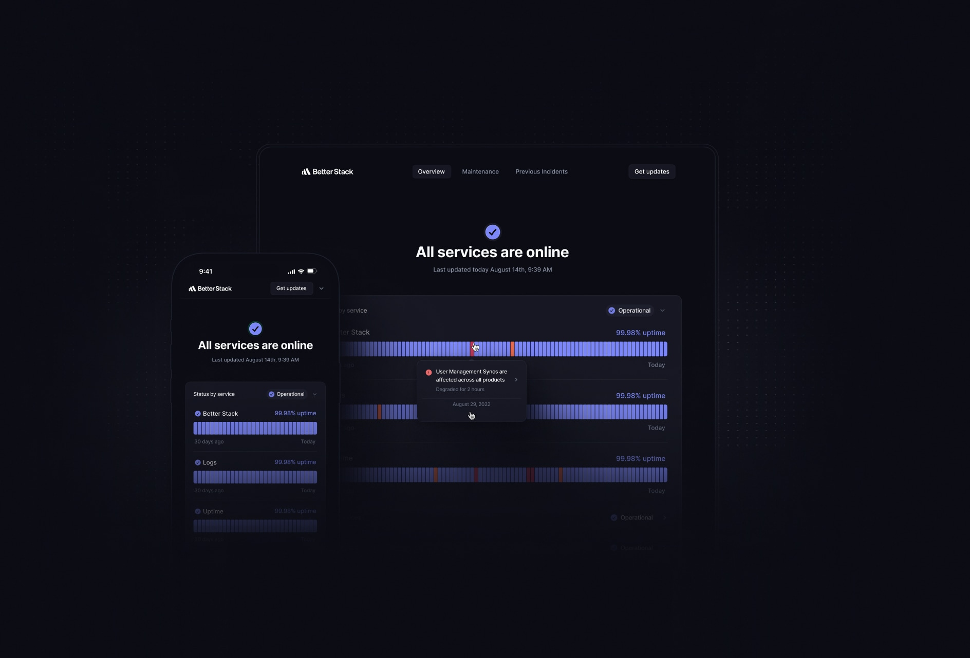 Better Stack screenshot 2